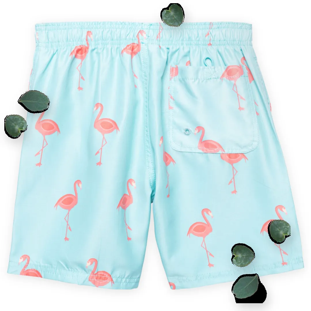 Burnside Aqua Apparel Big Boys Pattern Swim Shorts