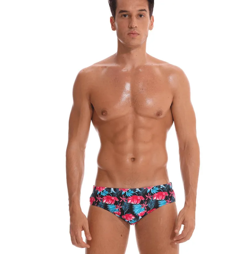 Cartoon men's swimming trunks