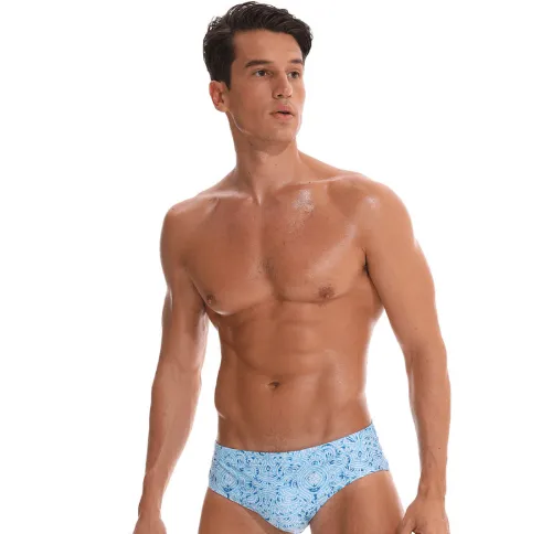 Cartoon men's swimming trunks