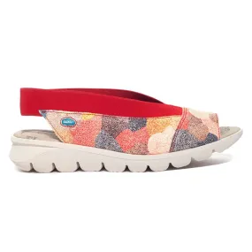 Cloud Footwear Women's Magnifique Cloche Sandals-Fire