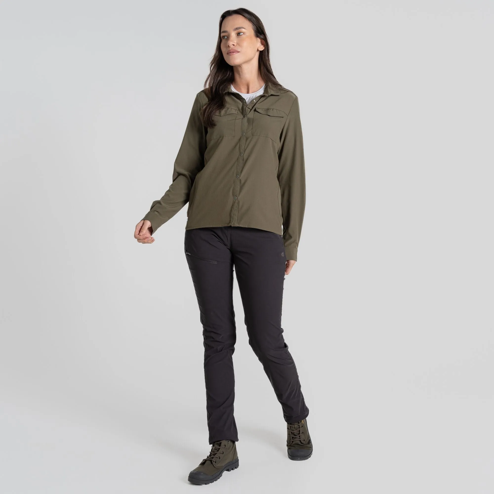 Craghoppers Women's NosiLife Pro Long-Sleeved III Hiking Shirt