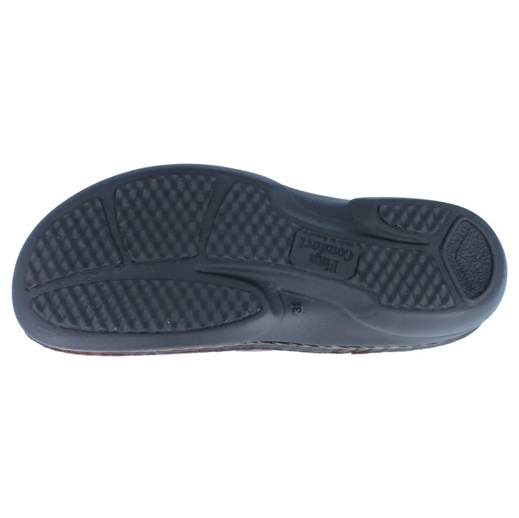 Finn Comfort Laval Leather Women's Mary Jane Shoes
