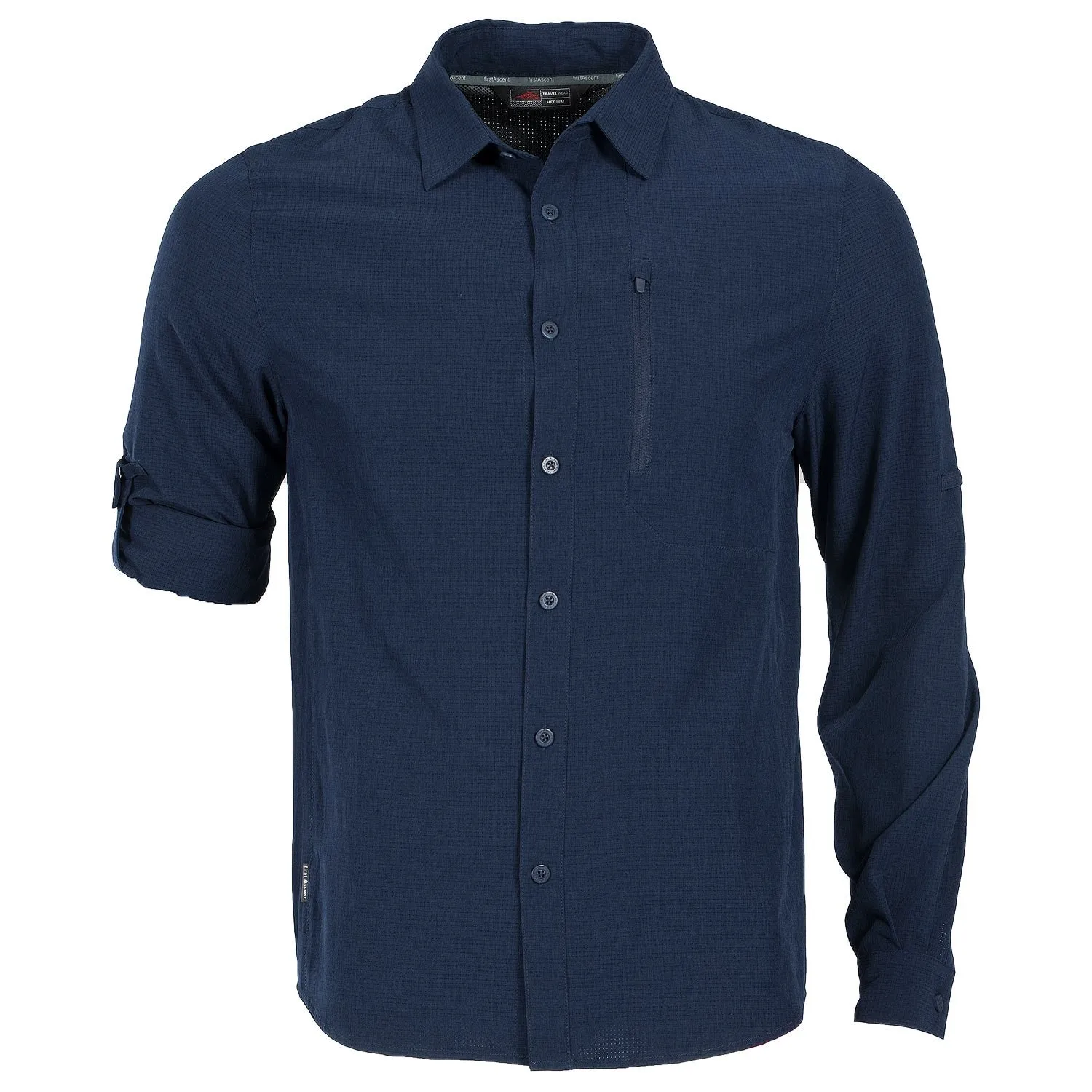 First Ascent Men's Coolstretch Long-Sleeve Hiking Shirt