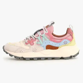 FLOWER MOUNTAIN | Yamano 3 Suede/Nylon Sneakers | Light Brown-Beige