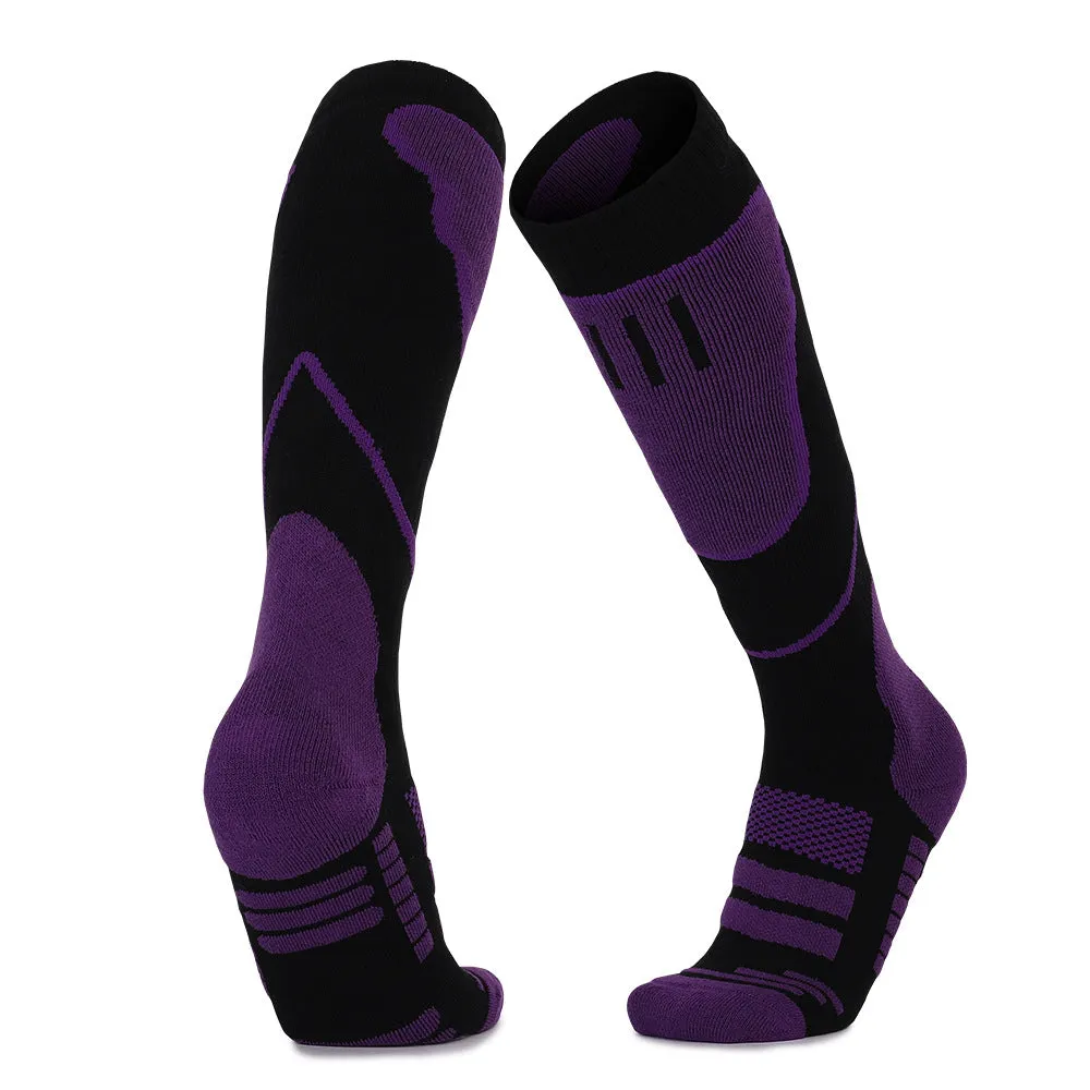Hywell™ | Coolmax® Ultra-Lightweight Cushioned Skiing Over The Calf Socks | 1 Pair