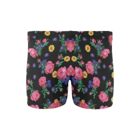 Kokum Ceremony Black Men's Swimming Trunks