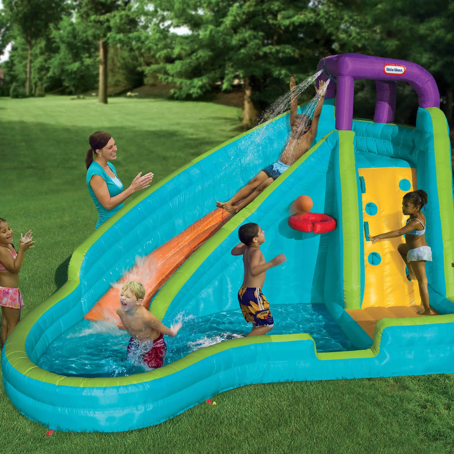 Little Tikes Slam 'n' Curve Slide
