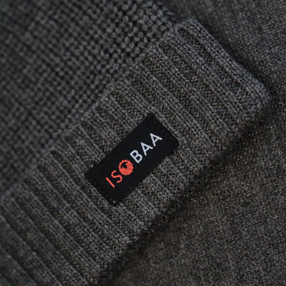 Merino Fisherman Beanie (Smoke)