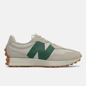 New Balance Mens 327 Fashion Trainers - Grey / Green