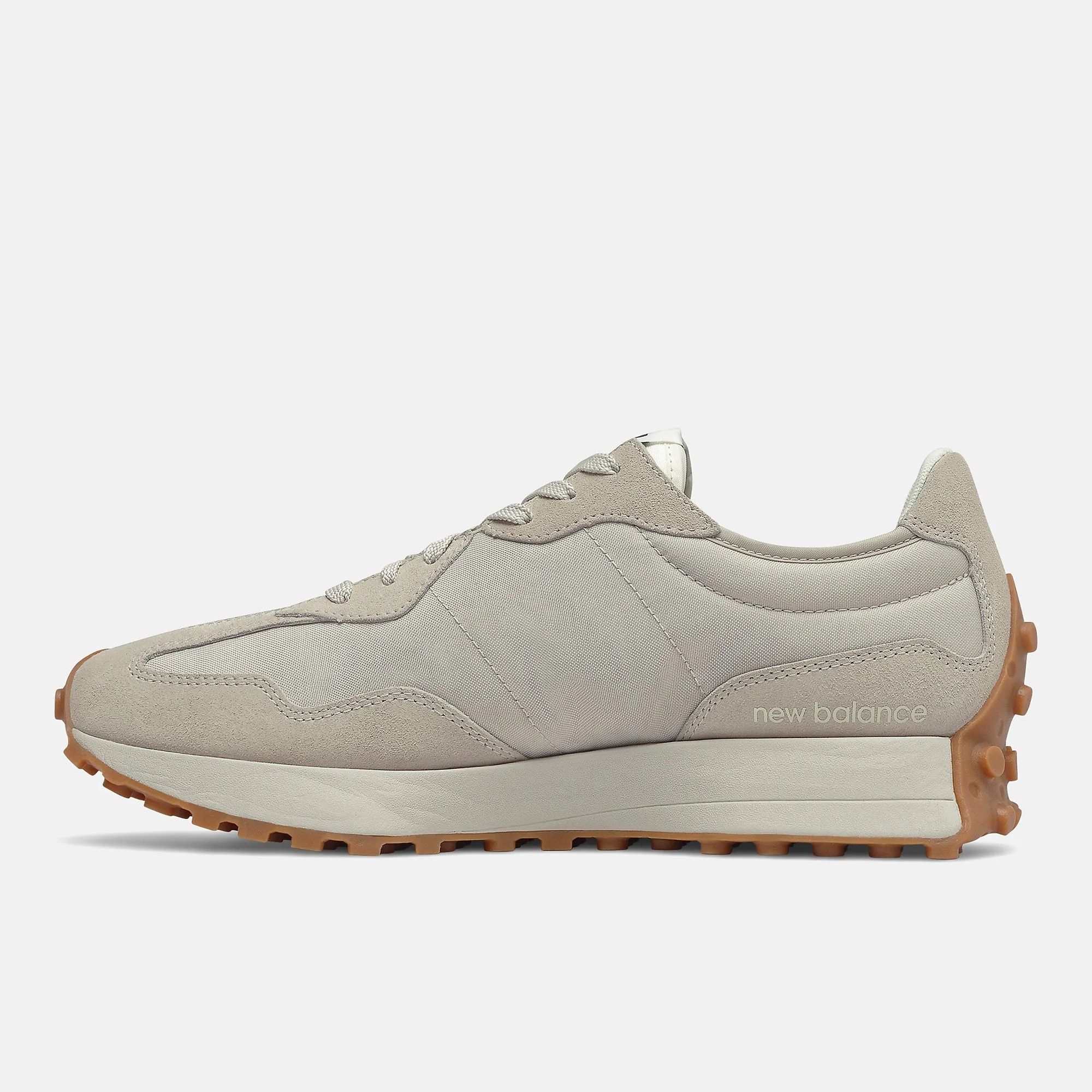 New Balance Mens 327 Fashion Trainers - Grey / Green