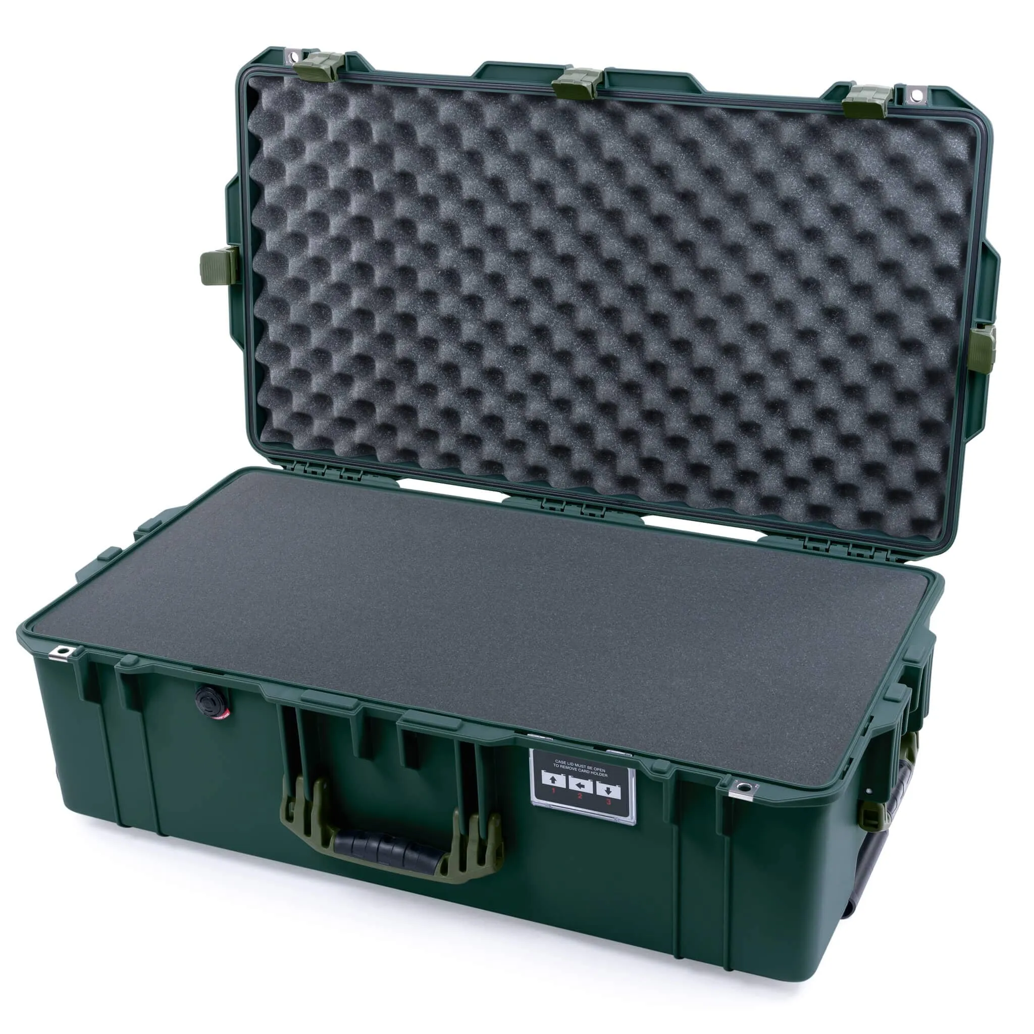 Pelican 1615 Air Case, Trekking Green with OD Green Handles & Latches