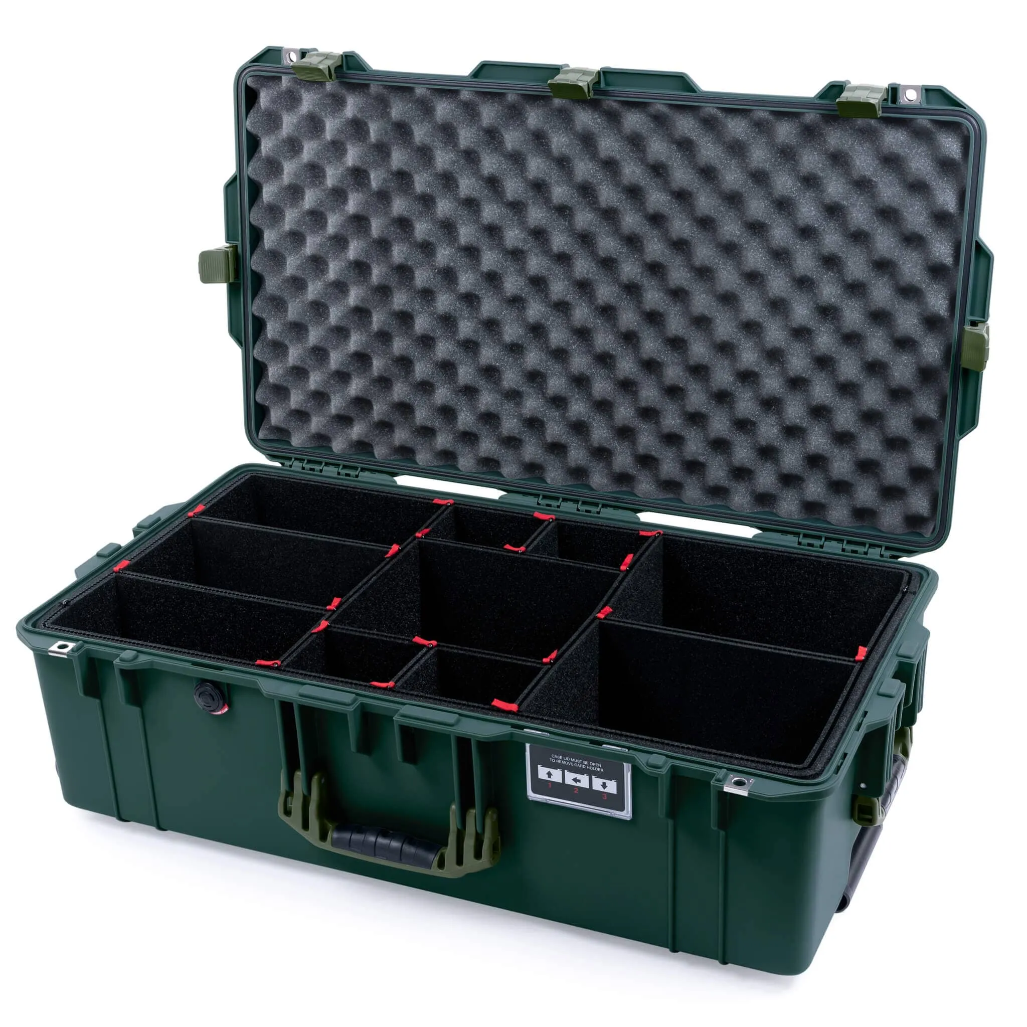 Pelican 1615 Air Case, Trekking Green with OD Green Handles & Latches