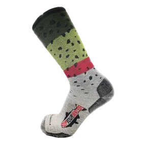 Rep Your Water Rainbow Trout Skin Socks