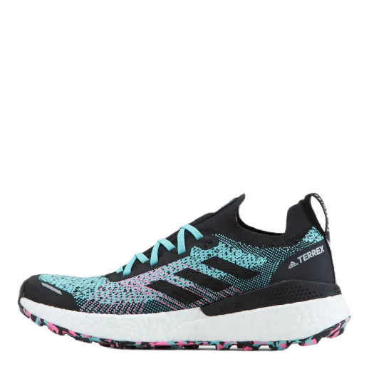 Terrex Two Ultra Trail Running Shoes Acid Mint / Core Black / Screaming Pink