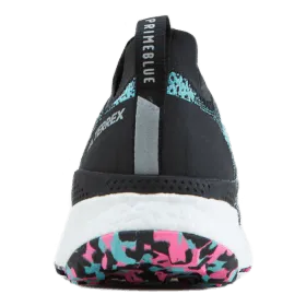 Terrex Two Ultra Trail Running Shoes Acid Mint / Core Black / Screaming Pink