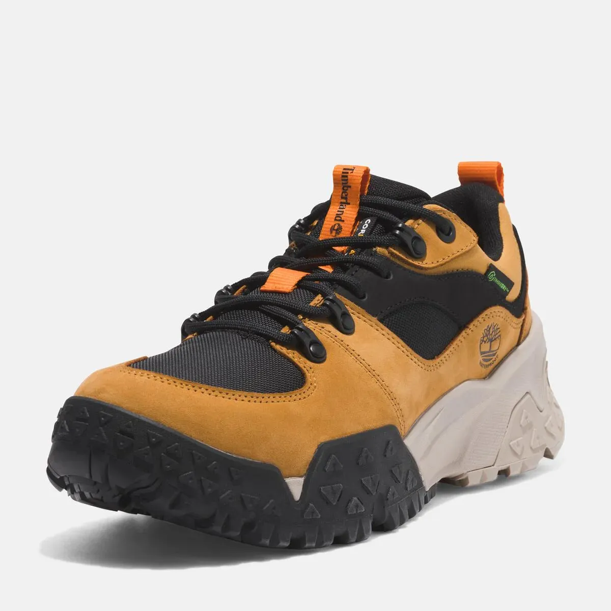 Timberland Men's Motion Scramble Waterproof Low Wheat Nubuck